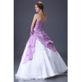 Grace Karin Long Bustier Violet et Blanc Bourgogne Quinceanera Robes Cheap CL2519